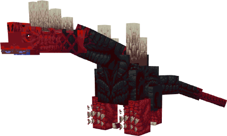 Luxtructosaurus, criatura de la dimensión de dinos de Widow Network