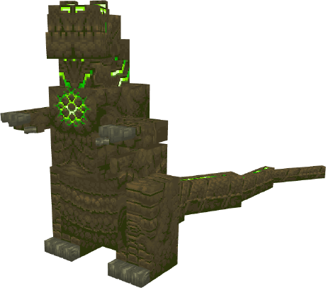 Tremorzilla, criatura de la dimensión de dinos de Widow Network